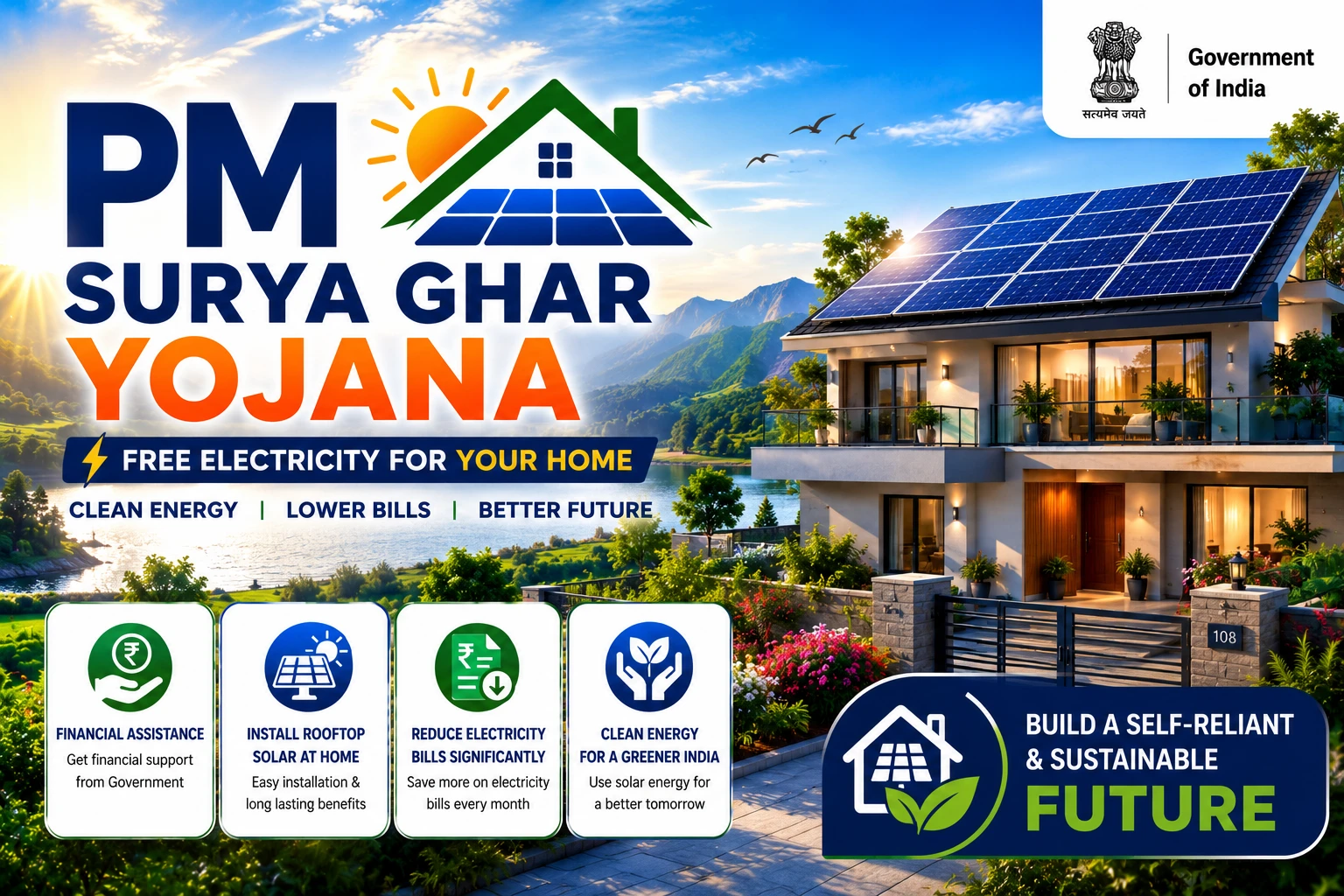 PM Surya Ghar Yojana: Complete Guide to Free Electricity Scheme (2026)